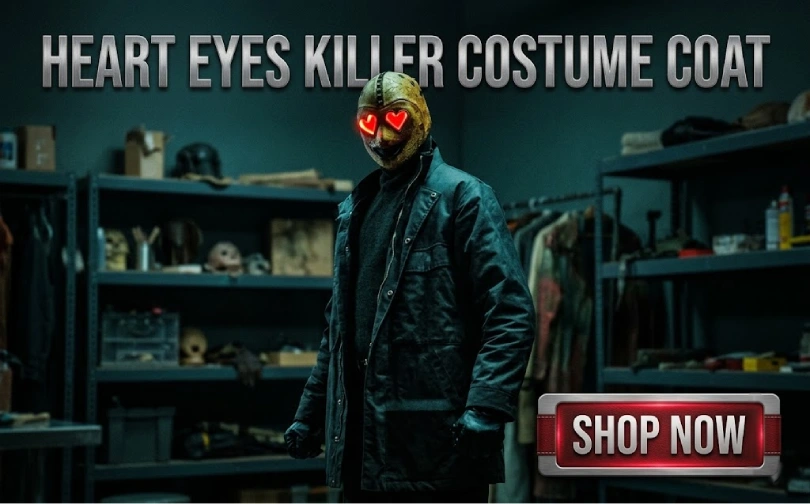 Heart Eyes Killer Costume Coat Shop Now