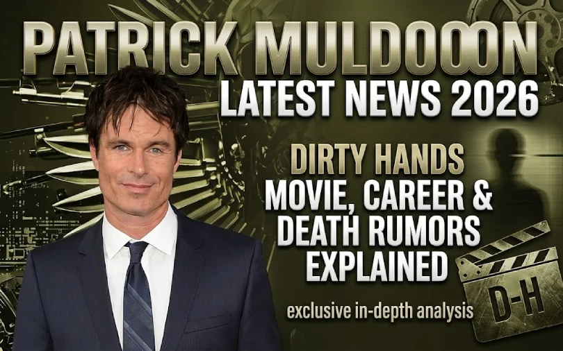 Patrick Muldoon Latest News 2026 Dirty Hands Movie Career and Death Rumors Explained