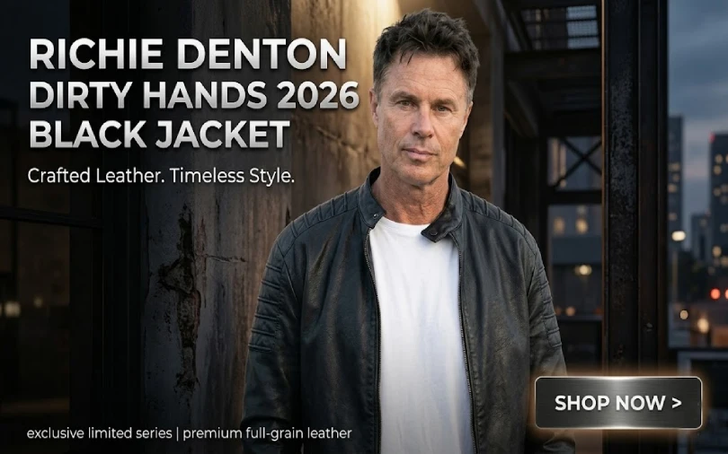 Richie Denton Dirty Hands 2026 Black Jacket For Sale