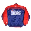 1990s New England Patriots Blue and Red Jacket