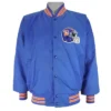 Denver Broncos 1990’s Bomber Blue Satin Jacket
