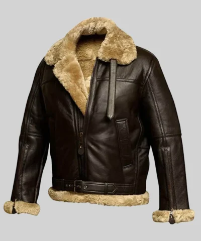 B3 Brown Bomber Jacket Men