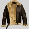 B3 Brown Bomber Jacket for Men