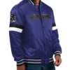 Baltimore Ravens Home Game Purple Satin Jacket