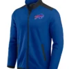 Blue Buffalo Bills Erect Collar Coach Jacket