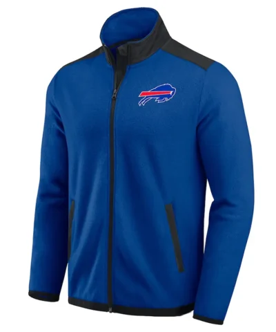 Blue Buffalo Bills Erect Collar Coach Jacket