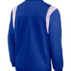 Buffalo Bills Coaches Polyester Bomber Jacket Back