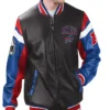 Carl Banks Black Buffalo Bills Full-Zip Varsity Jacket