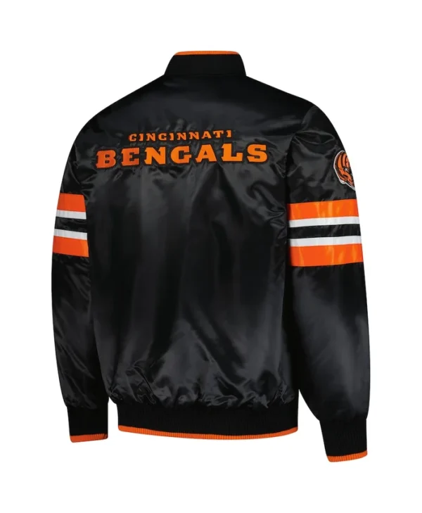 Cincinnati Bengals Black Scout I Varsity Jacket
