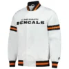 Cincinnati Bengals Starter White Scout Varsity Jacket