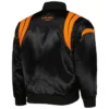 Cincinnati Bengals x BlaCkOWned Black Stripes Satin Jacket