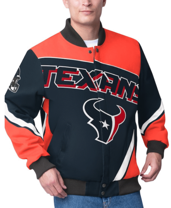 Houston Texans Maximum Racing Full-Snap Jacket