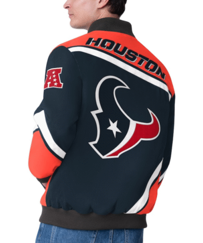 Houston Texans Maximum Racing Full-Snap Jacket