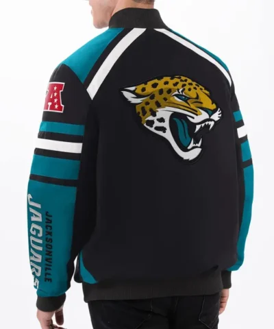 Jacksonville Jaguars Maximum Racing Black JacketS