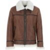 Authentic WWII Style Shearling Flight Leather Jacket