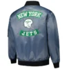 Men New York Jets Charcoal Bomber Jacket