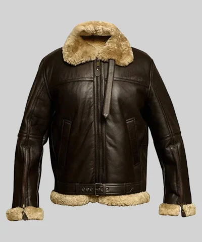 Mens B3 Brown Bomber Jacket