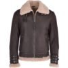 Men Retro Flying Leather Jacket