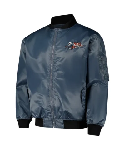 Mens Cincinnati Bengals Charcoal Bomber Jacket