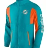 Mens Miami Dolphins Bomber Jacket