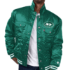 Men's New York Jets Levi’s x Starter Green Trucker Jacket