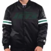 Men's New York Jets Starter Black New Logo Jacket