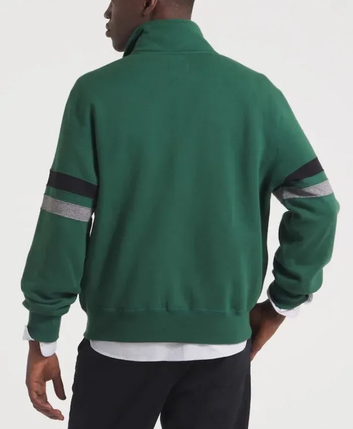 Men's New York Jets x Todd Snyder Fleece Jacket - Green