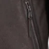 Mens Retro Flying Leather Jacket Close Up Pocket