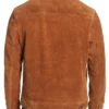 Men’s Vintage Style Suede Leather Jacket