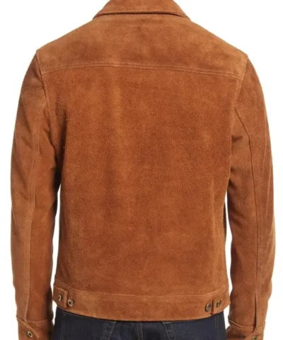 Men’s Vintage Style Suede Leather Jacket