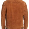Men’s Vintage Style Suede Leather Jacket