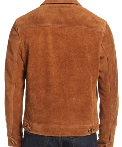 Men’s Vintage Style Suede Leather Jacket