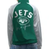 Women's New York Jets Green Track Jacket
