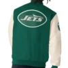 New York Jets Starter Complete Game Varsity Green Jacket