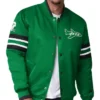 New York Jets Vintage Logo Scout Varsity Jacket - Green