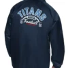 Tennessee Titans Retro Logo Coaches Jacket - Navy