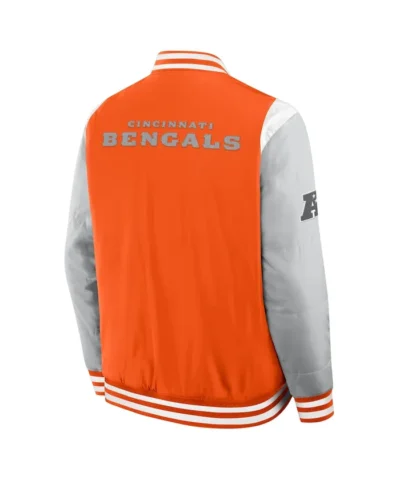 Unisex Cincinnati Bengals Orange Elements Elite Satin Jacket