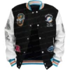 Mens Miami Dolphins Wool Letterman Jacket