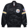 Pittsburgh Steelers NFL Black Bomber Jacket