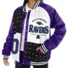 Women Baltimore Ravens Gameday Couture Oversized Jacket