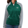 Women's New York Jets Green Track Jacket