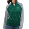 NFL Women's New York Jets G-III 4Her by Carl Banks Green Show-up Fashion Dolman Track Jacket
