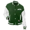 Women's New York Jets New Era Green Fleece Jacket