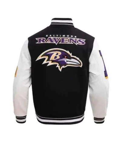baltimore-ravens-mashup-black-and-white-varsity jacket-