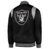 black-silver-las-vegas-raiders-prime-time-varsity-satin-jacket