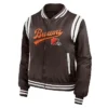 brown-full-zip-cleveland-browns-bomber-jacket