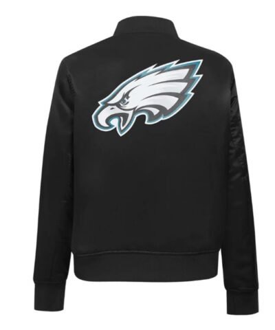 classic-philadelphia-eagles-black-satin-jacket
