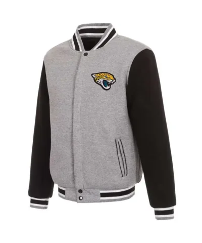 jacksonville-jaguars-gray-and-black-varsity-jacket