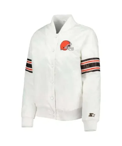 line-up-cleveland-browns-white-satin-jacket
