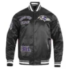 mens-pro-standard-black-baltimore-ravens-sublimated-satin-full-snap-jacket